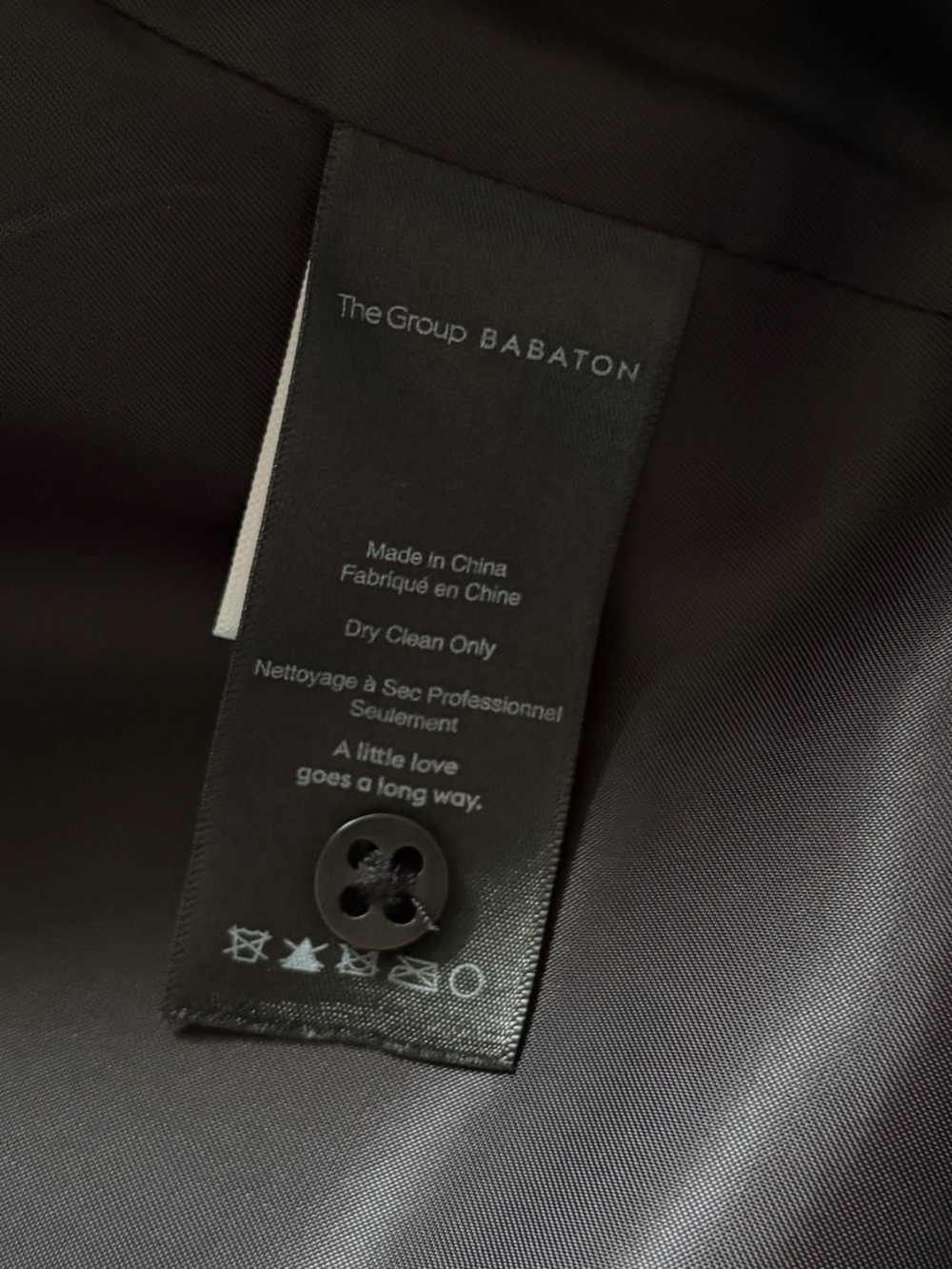 Babaton Wool Coat in Black - Picture 7 of 11